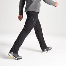 Image of Craghoppers Men's Kiwi Pro Winter Lined Trousers Black CMJ573 34in reg