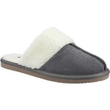 Image of Hush Puppies Womens/Ladies Arianna Suede Slippers  FS7579