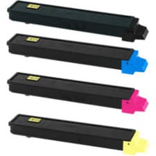 Image of PRINTER LASER TONER 4 PACK/SET FOR KYOCERA 2550ci TK-8315/TK8315 CHOOSE COLOURS