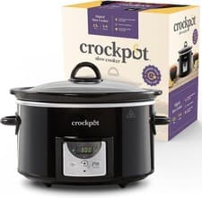 Image of Crockpot Digital Slow Cooker | 3.5 L (3-4 People) | Programmable Countdown Timer