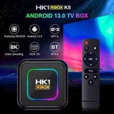 Image of HK1 Android TV Box 16/32/64GB Ultra HD 8K HDMI Dual WIFI Media Player NEW UK