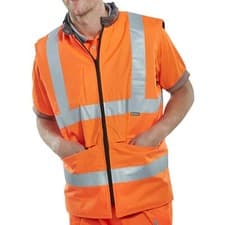 Image of NEW B Seen High Visibility Reflective Gilet Waistcoat Jacket Colour Choice S-6XL