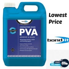 Image of PVA CONTRACTORS GRADE ADHESIVE & SEALER / P.V.A GLUE / PRIMER 2.5L