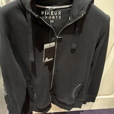 Image of Pikeur Hooded Jacket Brand New Black Size 44 With Tags
