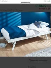 Image of SINGLE TRUNDLE GUEST BED WITH MATTRESS BRAND NEW