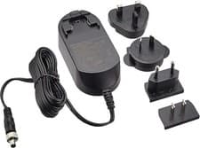Image of Atomos 12V Locking Power Supply Adapter for Atomos Shinobi 7 Monitor