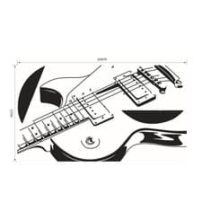 Image of Wall Stickers for Living Room Decal Bedroom Decor Adhesive Murals