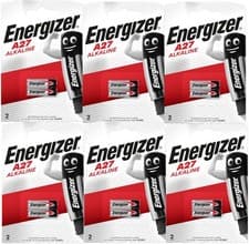 Image of 12x Energizer A27 12 Volt Batteries – GP27A L828 MN27 V27A G27A Trusted