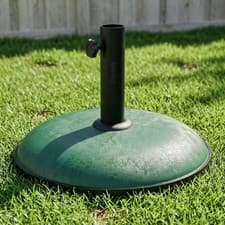 Image of Round Umbrella Parasol Base Stand Heavy Duty 11kg Concrete Patio Outdoor Garden