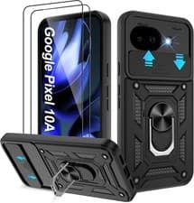 Image of For Google Pixel 10A 9A 10 Pro XL Case Ring ARMOUR Shockproof Stand Phone Cover