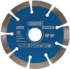 Image of Draper 99782 Segmented Diamond Blade 115MM