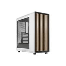 Image of Fractal Design North ATX Mid-Tower Tempered Glass Chalk White Gaming PC Case