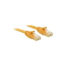 Image of 0.3M CAT6 U/UTP SNAGLESS GIGABIT NETWORK CABLE YELLOW - 48060