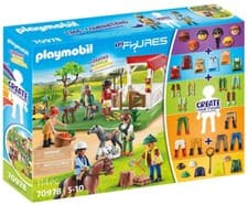 Image of Playmobil Country Life Set 70978 Horse Ranch Create My Figures New Boxed
