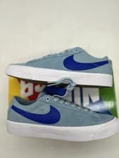 Image of Nike Zoom Blazer Low Pro GT SB Boarder Blue Sz 9.5 Men's White Baby Light Royal