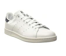 Image of Adidas Original Stan Smith WOMENS Leather Trainers Shoes - White Black