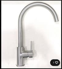 Image of Wickes Fiora Monobloc Kitchen Sink Mixer Tap In Chrome NEW