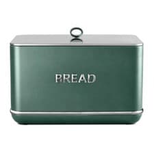 Image of Tower Renaissance Bread Bin Forest Green 16L Capacity Kitchen Storage T826175FOR