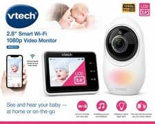 Image of VTech RM2751 Smart Video Baby Monitor – 2.8" LCD + 1080p Wi-Fi App Viewing