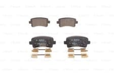 Image of BOSCH 0 986 494 668 Brake Pad Set, disc brake for OPEL,SAAB,VAUXHALL