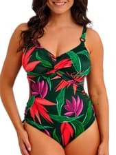 Image of Fantasie Pichola Swimsuit Twist Front Adjustable Leg Tie Underwired Swimwear