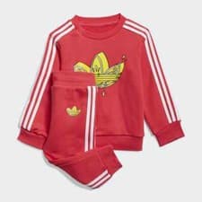 Image of Adidas Baby Toddler Kids Tracksuit Jogging Bottoms Jacket Sweatpants Sweatshirt