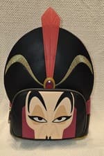 Image of Loungefly Disney Aladdin Villians Jafar Cosplay Mini Backpack NWT