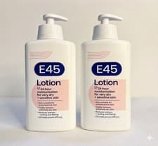 Image of E45 Daily Repair Moisturing Lotion For Dry And Sensitive Skin 500ml - Pack Of 2