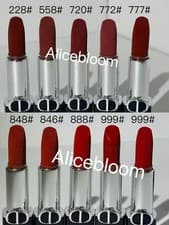 Image of Dior Rouge Dior Forever Lipstick New * Boxed Various Shades 3.2g NEW- Full Size