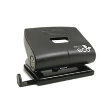 Image of Rapesco Eco Medium Hole Punch Capacity 22 Sheets Black 1086