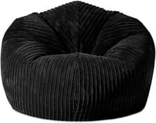Image of JUMBO Corduroy CLASSIC Bean Bag Chair GILDA Adult Gaming Beanbag Seat lounge