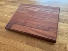 Image of Sapele Chopping Board - 35cm x 25cm, 40cm x 30cm. 30mm Thickness.