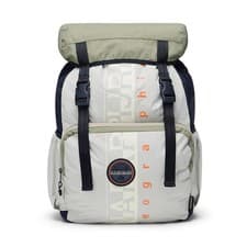Image of Napapijri Curver Backpack 27.5L Beige/Green NP0A4HXON901 - RRP £89.99