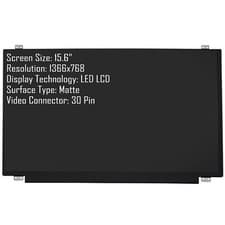 Image of COMPATIBLE FOR MEDION AKOYA P6685 MODEL MD1138 15.6" LED LCD HD SCREEN AG 30PIN