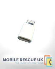 Image of Android Micro USB Female To iPhone 8-Pin Male Adapter Converter