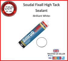 Image of Soudal Silicone Sealant Waterproof Multi Purpose Single *Multi-Buy Available*