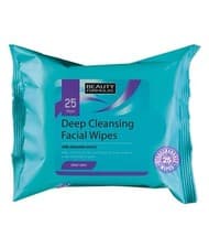 Image of Beauty Formulas Deep Cleansing Facial Wipes Chamomile Clear Skin 25 Wipes