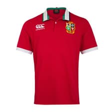 Image of British & Irish Lions Polo Shirt Men's Rugby Canterbury Classic Jersey Top - New