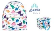 Image of Roarsome Dinosaurs Backpack with Insulated Lunch bag