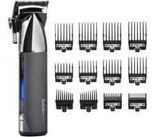 Image of TieDex UK BABYLISS Super-X Metal Series Hair Clipper - Black & Silver