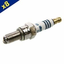 Image of IU24 Iridium Spark Plugs x8 Ignition Electrical Replacement Spare By Denso