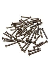 Image of electrical socket screws m3.5 X 25mm 2pack nickel plated