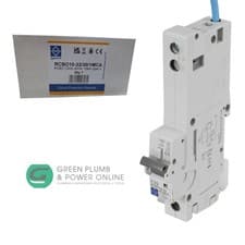 Image of Lewden 32A 1P+N 1 Module C Curve 10kA 30mA Type A RCBO