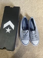 Image of Converse CTAS Women's Lace-Up Ballet Trainers