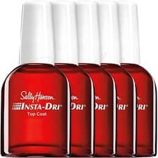 Image of SALLY HANSEN Insta-Dri 60 Seconds Dry Nail Polish Top Coat 13.3ml *PACK OF 5*
