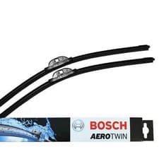 Image of Bosch Aerotwin Flat Blade 550/550 A016S Front Windscreen Wiper Blades Pair Set