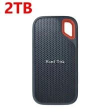Image of Portable Drive 2TB External Hard Drive Classic Black - PC Laptop and MAC UK