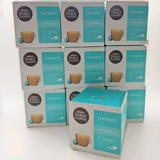 Image of Nescafe Dolce Gusto Flat White Coffee Pods, 120 Pods - (10 X Boxes Of 12)
