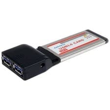 Image of 2 Port USB 3.0 Super Speed PCI Express Card Adapter Converter Laptop Notebook