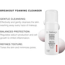 Image of Dr Sebagh Breakout Foaming Cleanser - (100 ml) Clears Blemishes & Breakouts | Pu